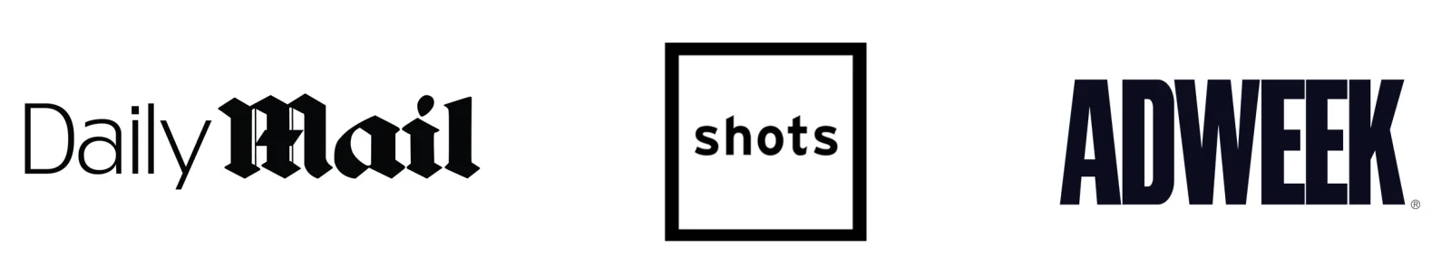 Featured in Daily Mail, Shots, Adweek